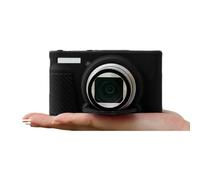 Haoyull Funda portátil de piel sintética para cámara SX740/730 con correas para el hombro