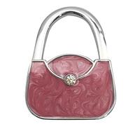 Haoyull Gancho plegable para bolso, soporte portátil para bolso, gancho de mesa, accesorios de decoración únicos duraderos
