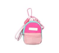 Haoyull Llavero, mochila colorida, accesorio práctico para mochila en miniatura, llavero único para las necesidades diarias