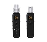 Haoyull Micrófonos con cable recargables a convertidores de micrófono inalámbricos, incluyen transmisores y receptores aptos para cables dinámicos