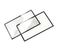 Haoyull Repuesto para 3DS XL/New 3DS XL Top Screen Len Cubierta de cristal de plástico LCD Protector de pantalla Accesorios