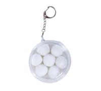 Haoyull Vitrina de insignia de anime, material de PVC, resistente al polvo, impermeable, bolsa redonda adecuada para fanáticos y coleccionistas del anime, mediano, 7*7*2.8cm