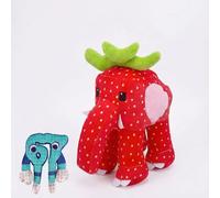 HAOZHENF Steal A Brainrot Peluche, Lindo Italian Brainrot Muñeco de Peluche, Juguete Divertido para Fans, Figura de Personaje para Coleccionistas y Gamers（Strawberry Elephant）