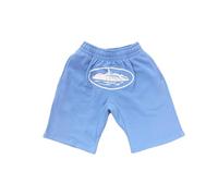 HAOZYUN Pantalones Cortos Deportivos para Parejas Estampados Clásicos Nuevos Pantalones Cortos De Cinco Puntos Hip Hop De Moda Casual Callejera Relajada En Verano-Color-1||XL