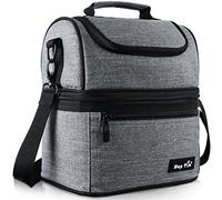 Hap Tim Bolsa de almuerzo aislada para niños y adultos, 8 L a prueba de fugas, loncheras perfectas para adultos
