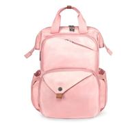 Hap Tim Mochila para laptop, mochila de viaje para mujer, mochila de trabajo, Rosa, L, Versátil