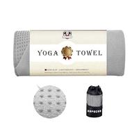 HAPBEAR Toalla de Yoga Antideslizante 183x62cm para con Puntos de Agarre