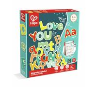 Hape Alfabeto magnético – 52 letras – para aprender mayúsculas y minúsculas
