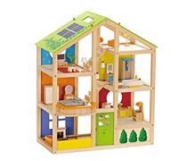 Hape Casa Madera Con Muebles