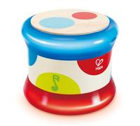 Hape Baby Drum , Colourful Rolling Drum Musical Instrument Toy For Toddlers, Rhythm & Sound Learning, Battery Powered