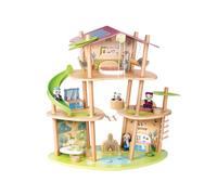 HaPe International Casa de bambú de los Osos Pandas