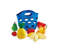 Hape Cesta de Frutas de Tela | Juguete de Fieltro para Juego de Roles | A Partir de 18 Meses