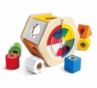 Hape Clasificador de Formas Wooden Wonder | Juguete Educativo de Madera | Clasificación de Colores y Formas | para Niños de 12 Meses+