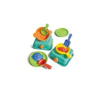 Hape Cocina de Arena - Juego para cocinar, Juguete de Playa, Juguete de Arena, a Partir de 18 Meses