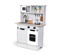 Hape Cocina de Juguete de Madera con Efectos de luz y Sonido, a Partir de 3 años