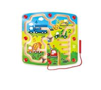 Hape E1713 Wooden Construction & Number Magnetic Maze