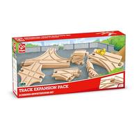 Hape E3733 Advanced Track Building Kit - Expansion Pack - Wooden Train Track Accessories