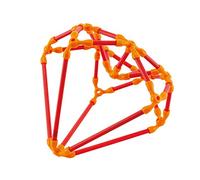 Hape E5567 Flexistix Creative Construction Set Made from Bamboo - Building Toys