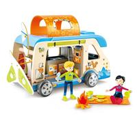 Hape- Furgoneta de Aventuras (Toynamics E3407)