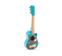 Hape Guitarra Hippie - Instrumento Musical Infantil con Diseño Retro y Vibrante