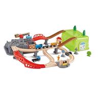 Hape- Juego de Bloques de Tren de Ciudad (Toynamics E3764)
