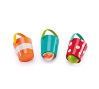 Conjunto cubo de baño HAPE naranja claro bicolor/multicol UNICA