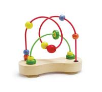 HaPe International Juguete de madera Laberinto Bebé Doble – Desarrollo de habilidades tempranas