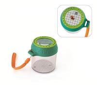 Hape Laboratorio Móvil de Insectos con Lupa, Luz y Ventilación - Centro de Exploración Portátil para Niños de 4+
