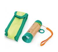 Hape Nature Fun Hand-Taschenlampe zum Kurbeln aus Bambus und p (Importación USA)