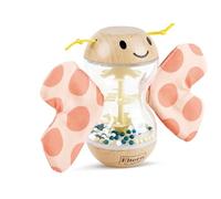 Hape Palo de Lluvia Mariposa Robert | Sonajero Multisensorial con Alas Extraíbles | Desde 0 Meses
