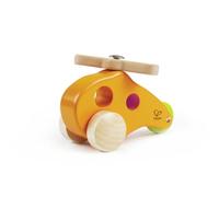 Hape Pequeño Helicóptero | Juguete de Helicóptero de Madera | Juguete para Llevar | Apto para 10+ Meses