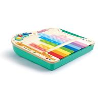 Hape Pixel Piano, Juguete Infantil de Madera, Instrumento Interactivo con Luces, Sonidos y Juegos Musicales