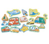 Hape Rompecabezas de Ruedas y Maravillas