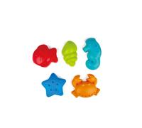 Hape Sea Creatures - Juego de juguetes de arena y playa (multicolor)
