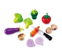 Hape Set de Verduras - Juego de Cortar para Peques con Piezas Realistas y Accesorios