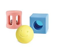 Hape Sonajero Geométrico | Juguete Sensorial para Bebés | Desarrollo de Habilidades Motrices