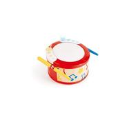 Hape Tambor Aprende Mientras Tocas - Tambor de Madera con Luces, Juguete Musical para Niños Pequeños de 12 Meses+
