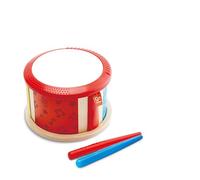 Hape Tambor de Dos Caras | Instrumento Musical Tambor de Dos Caras de Madera para Niñas y Niños Pequeños