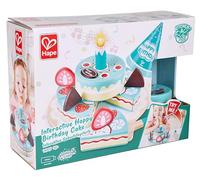 Hape Tarta de cumpleaños interactiva, para Cortar, Tarta Reproduce una canción de cumpleaños, Jubel y Applauso, a Partir de 3 años