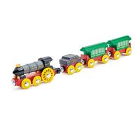 Hape Tren de vapor retro juguete con luz y sonido