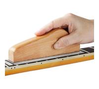 Hapihom Guitar Fret File Hardwood Guitar Fret File Luthier File Tool Sanding Leveling File File