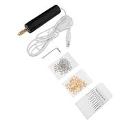 HAPINARY 1 juego Taladro Eléctrico Mini USB Carga DIY Puncher Herramienta Portátil para Joyería y Manualidades Taladro de Mano Durable y