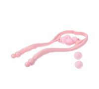HAPINARY 1 Set Rodillo Masajeador Manual para Cuello y Espalda, Ligero y Portátil para Músculos de Brazos y Piernas