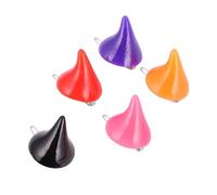 HAPINARY 10 Horquillas Pelo Forma de Cuerno de Demonio en Colores Aleatorios, Tamaño Único y Ligeras, Accesorio para Cosplay y Disfraz de Halloween para Mujeres Color Color Aleatorio