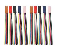 HAPINARY 10 Marcadores de Cinta Biblia Marcadores de Páginas Decorativos de Tela 10 Piezas Multicolor Rosa Negro Rojo Accesorios para Libros Lectura Bíblica y Estudio