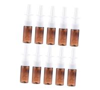 HAPINARY 10 piezas Botellas Atomizadoras Nasales Reutilizables Pet Resistentes Golpes de Unidades para Facial y Enjuague Nasal
