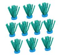 HAPINARY 10 Piezas Kit de Fregonas de Cría para Acuarios de Mopa Flotante para Recolección de Huevos Pasto Decorativo para Reproducción de Peces Bettas y Guppies Acuarios Domésticos
