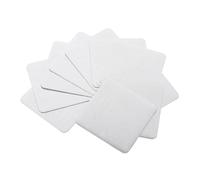 HAPINARY 10 Piezas Plantillas para Estampar Uñas, Placas de Estampación para Uñas, Acero Inoxidable, 6x6cm, Color Claro, para Nail Art y Navidad, para Madres y Novias