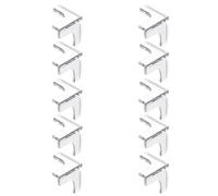 HAPINARY 10 Protectores de Esquinas para Muebles de PVC Flexibles y Resistentes en Forma Triangular, Ideales para Proteger Bordes y Esquinas de Mesas y Escritorios