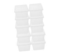 HAPINARY 10 Terrarios para Caracoles Hábitat para Tortugas Contenedor para Incubación De Arañas Recinto para Jaula para Grillos Contenedor Portátil para Incubación De